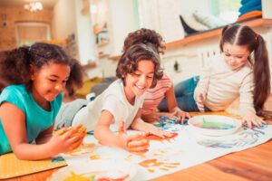 children,  play, art,