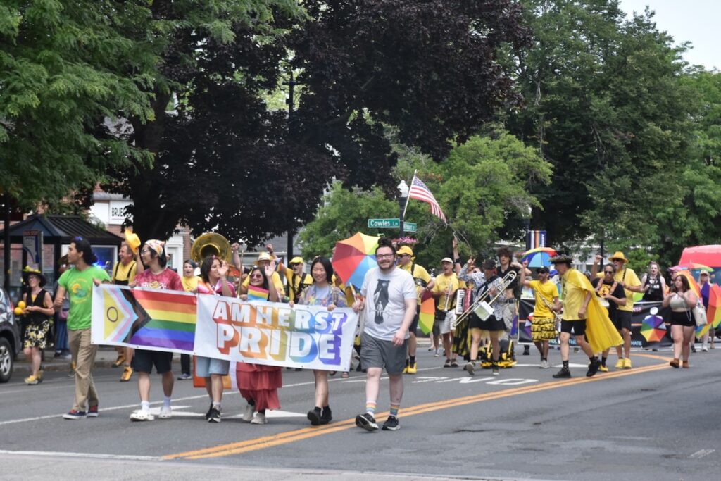 Amherst Wraps up Pride Month with Joyful Parade
