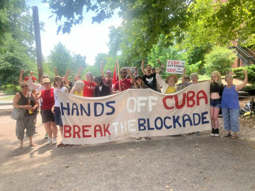 Area Organizers Respond to Escalating Federal Aggression Towards Cuba