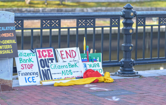 Citizens Bank is Parting Ways with Two ICE Contractors