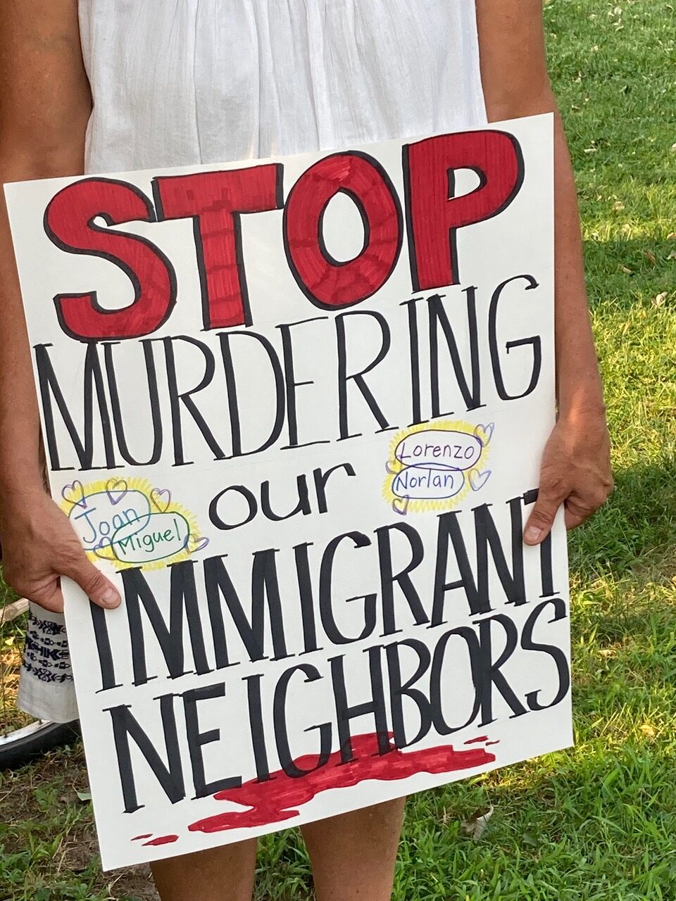 Amherst Protests Recent ICE Killings