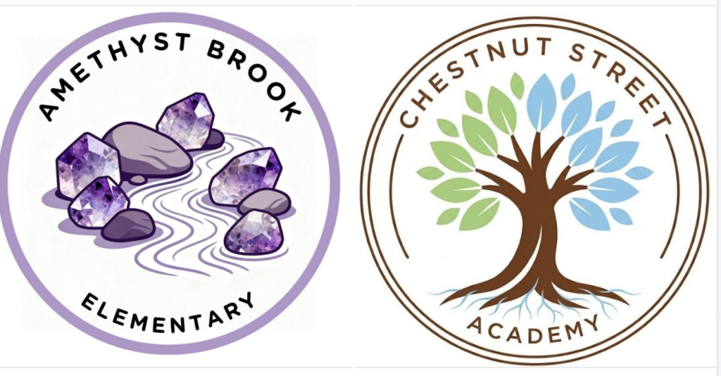 New Logos for Amherst’s New Schools