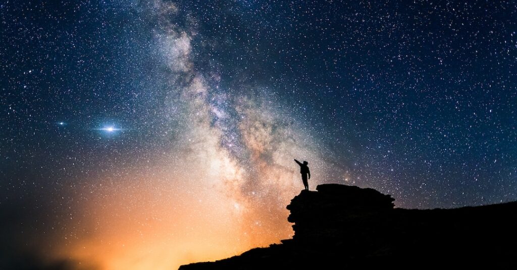 Milky Way, universe, vastness,