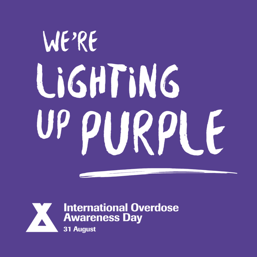 Lighting up Purple