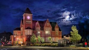 Photo of the Week: Moonrise over Town Hall