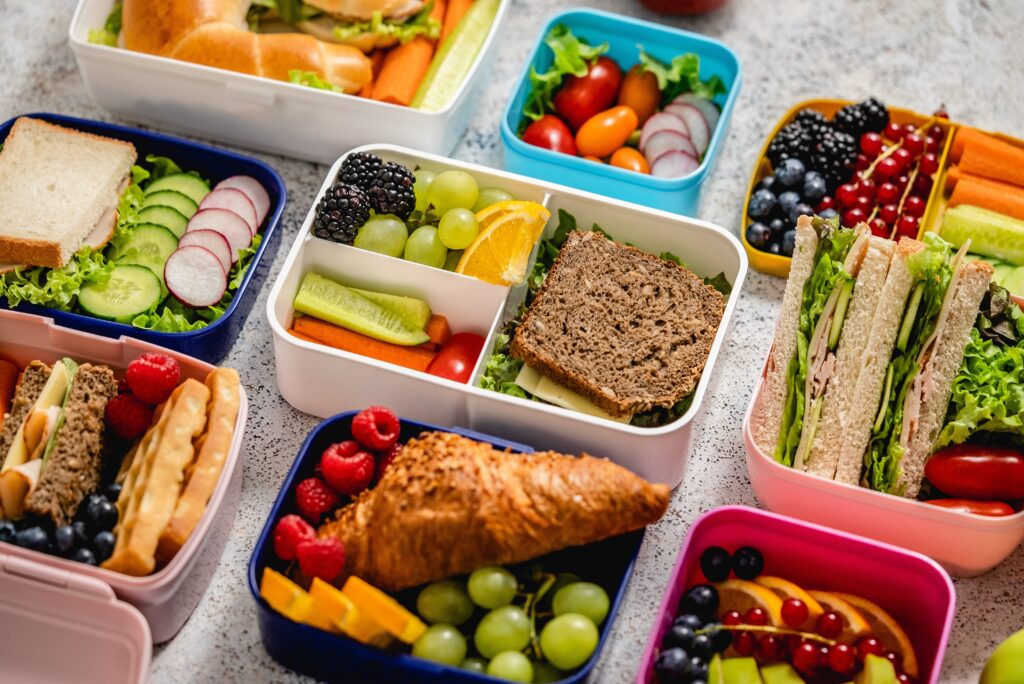 school lunch,  healthy food