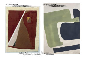 Common Thread: A New Exhibit at Gallery A3 in September