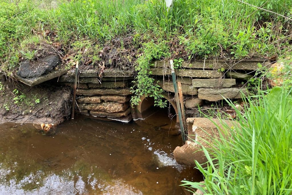 Old Culvert Middle Street - Image courtesy of Town of Amherst