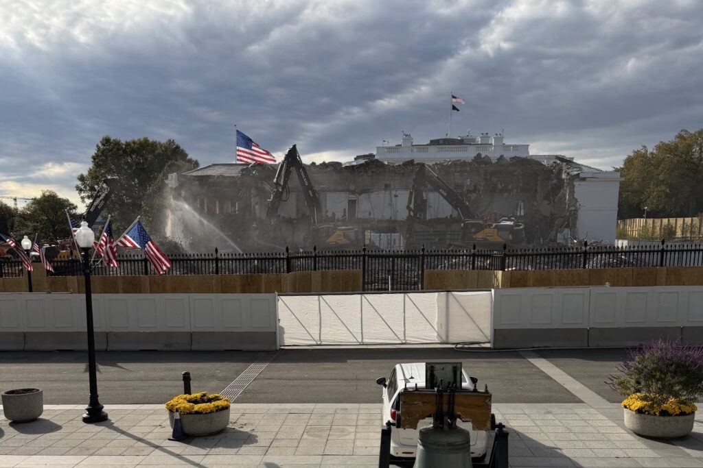 White House East Wing Ballroom Construction