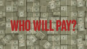 Who Will Pay Photo Ai Generated Image co Nano Banana and Deposit Photos
