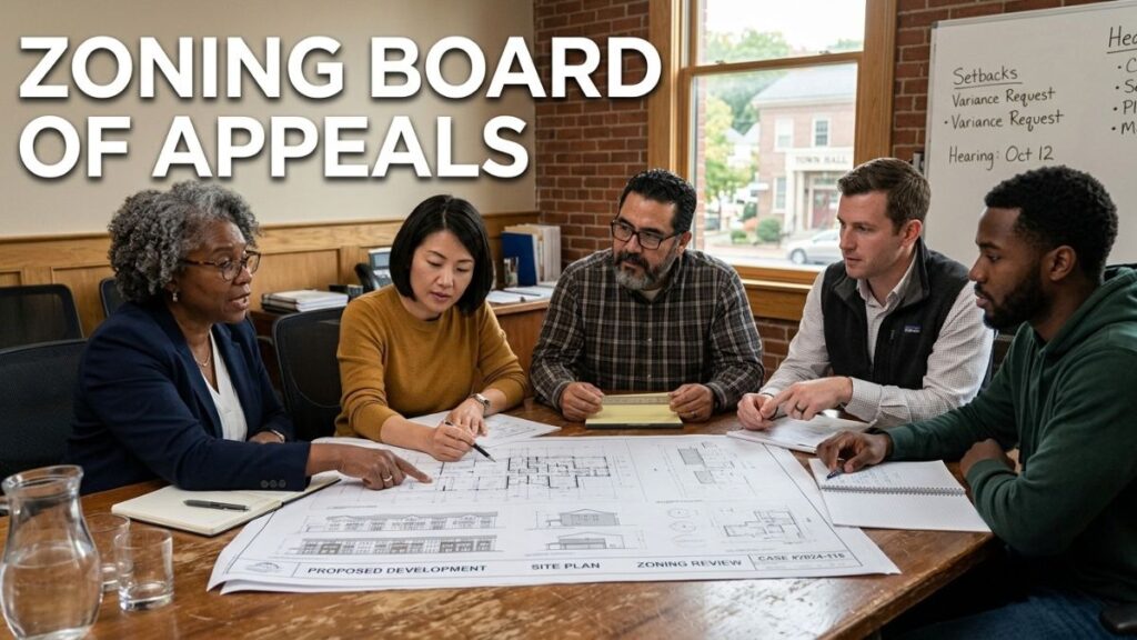 ZBA, Zoning Board of Appelas