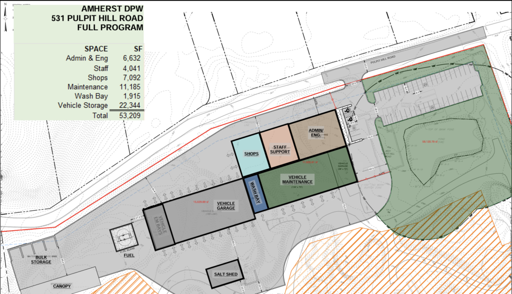DPW Building Project Budget Back on Track; Pulpit Hill Site Favored By Initial Assessment