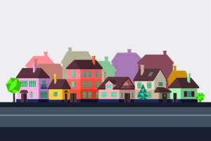 houses, density, neighborhood