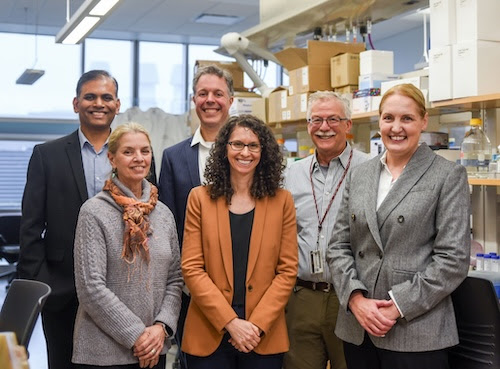 Ashish Kulkarni, Lisa M. Minter, Neil Forbes, Lauren Andrews, Joseph Jerry (UMass Amherst); Sarah Cheal (Weill Cornell Medicine)- Image credit UMASS